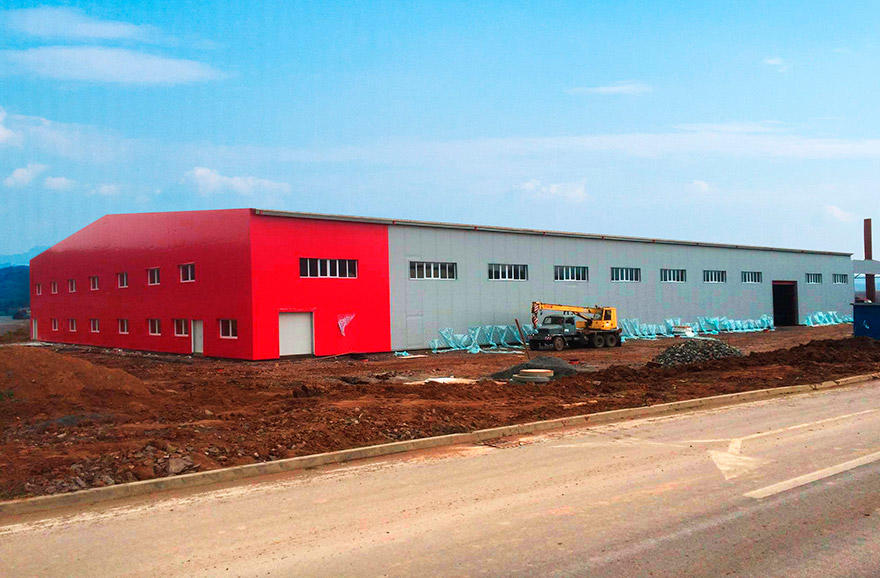 Slovakia Steel Structure Warehouse